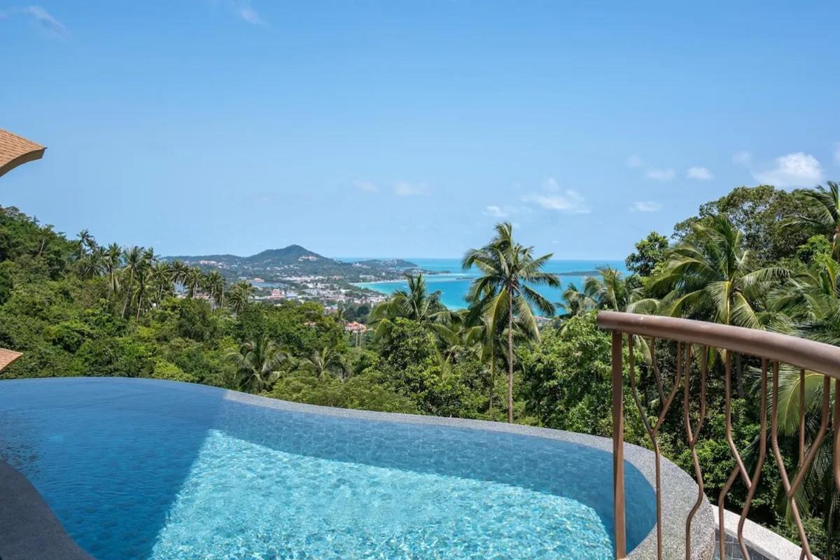 Villa Lola 2Br - Private Infinity Pool & Sea View Strand von Chaweng Exterior foto