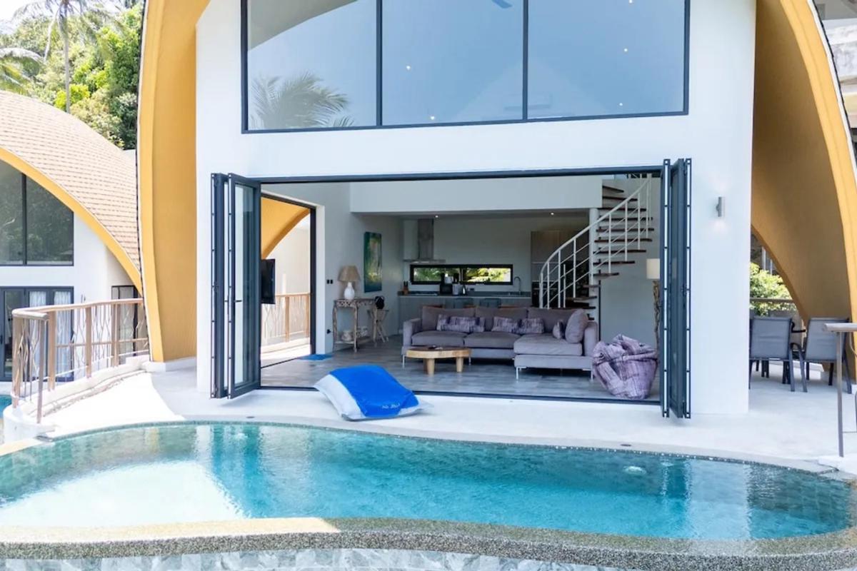 Villa Lola 2Br - Private Infinity Pool & Sea View Strand von Chaweng Exterior foto