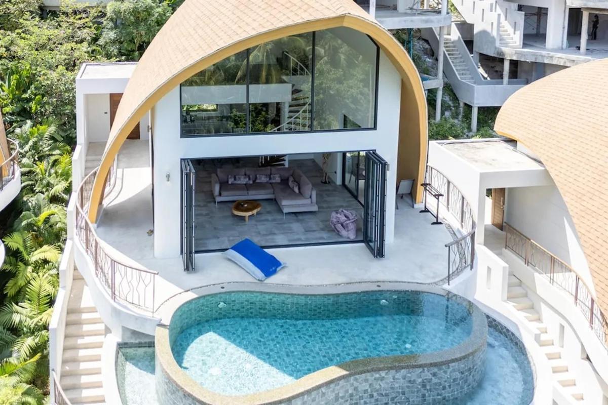 Villa Lola 2Br - Private Infinity Pool & Sea View Strand von Chaweng Exterior foto
